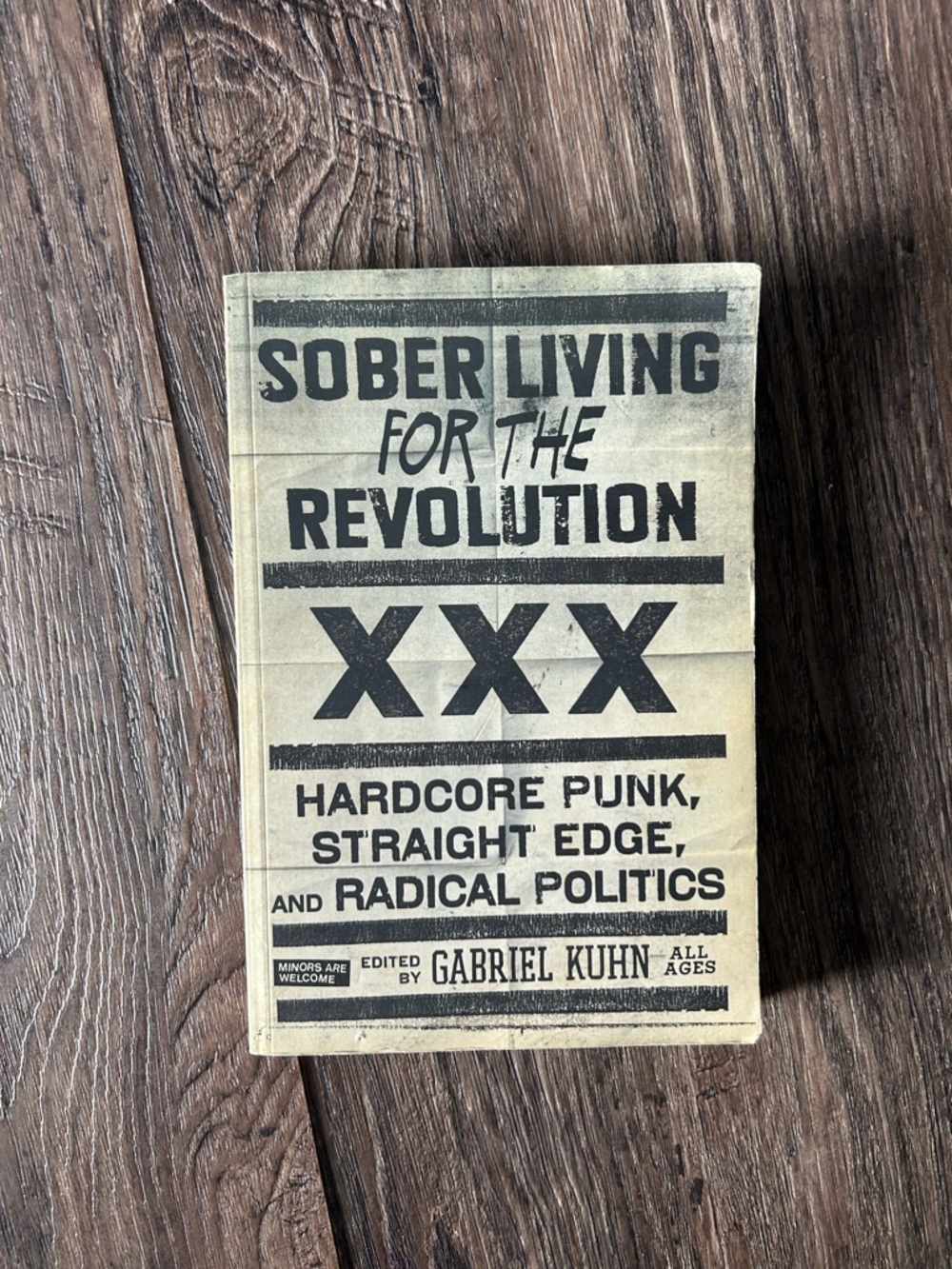 Sober Living for the Revolution by Gabriel Kuhn - Beige & Black Paperback